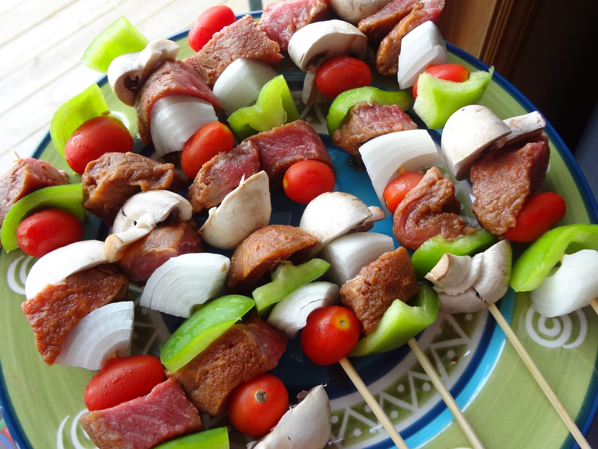 Kellan's NY Steak Skewers